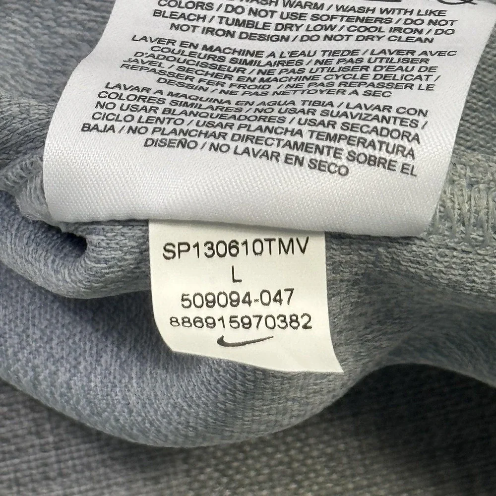 Nike Golf Sweater Vest Mens L Gray V-Neck Dri-FIT Tour Performance Sleeveless - Picture 4 of 12